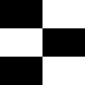 Square flag of Posen-West Prussia Border March (Prussian Province)