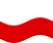 Static waving flag of Westphalia (Prussian Province)