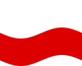 Static waving flag of Westphalia (Prussian Province)