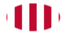 Oval vignette flag of Sons of Liberty (USA c. 1765, 9 stripes)