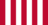 Rectangular flag of Sons of Liberty (USA c. 1765, 9 stripes)