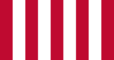 Flag graphic Sons of Liberty (USA c. 1765, 9 stripes)