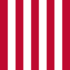 Square flag of Sons of Liberty (USA c. 1765, 9 stripes)