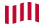 Waving flag of Sons of Liberty (USA c. 1765, 9 stripes)