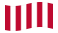 Waving flag of Sons of Liberty (USA c. 1765, 9 stripes)