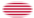 Oval vignette flag of Sons of Liberty (USA c. 1765, 13 stripes)
