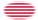 Oval vignette flag of Sons of Liberty (USA c. 1765, 13 stripes)