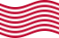 Static waving flag of Sons of Liberty (USA c. 1765, 13 stripes)