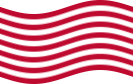 Static waving flag of Sons of Liberty (USA c. 1765, 13 stripes)