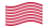 Waving flag of Sons of Liberty (USA c. 1765, 13 stripes)