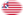 Oval vignette flag of Grand Union (USA 1775-1777)