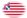 Oval vignette flag of Grand Union (USA 1775-1777)