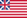 Rectangular flag of Grand Union (USA 1775-1777)