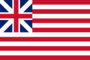 Flag graphic Grand Union (USA 1775-1777)