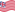 Static waving flag of Grand Union (USA 1775-1777)