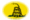 Oval vignette flag of Gadsden (USA c. 1775)