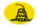 Oval vignette flag of Gadsden (USA c. 1775)
