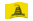 Waving flag of Gadsden (USA c. 1775)