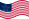 Static waving flag of Great Star (USA 1818-1819)