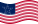 Static waving flag of Great Star (USA 1818-1819)