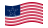 Waving flag of Great Star (USA 1818-1819)