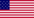 Rectangular flag of Star-Spangled Banner (USA 1795-1818)