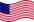 Static waving flag of Star-Spangled Banner (USA 1795-1818)