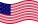 Static waving flag of Star-Spangled Banner (USA 1795-1818)