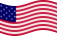 Static waving flag of Star-Spangled Banner (USA 1795-1818)