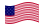 Waving flag of Star-Spangled Banner (USA 1795-1818)