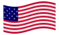 Waving flag of Star-Spangled Banner (USA 1795-1818)