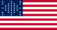 Rectangular flag of Fort Sumter (USA 1861)