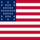 Square flag of Fort Sumter (USA 1861)