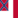 Square flag of Blood-Stained Banner (Confederate States 1865)