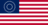 Rectangular flag of USA 37 stars (1867-1877)