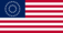 Rectangular flag of USA 37 stars (1867-1877)