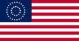 Flag graphic USA 37 stars (1867-1877)