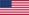 Rectangular flag of USA 48 stars (1912-1959)