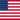 Square flag of USA 48 stars (1912-1959)