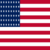 Square flag of USA 48 stars (1912-1959)