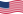 Static waving flag of USA 48 stars (1912-1959)