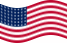 Static waving flag of USA 48 stars (1912-1959)