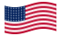 Waving flag of USA 48 stars (1912-1959)