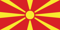 Rectangular flag of Macedonia