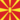 Square flag of Macedonia