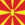 Square flag of Macedonia