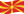 Static waving flag of Macedonia