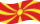 Static waving flag of Macedonia