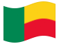 Animated flag Benin