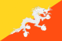 Flag graphic Bhutan